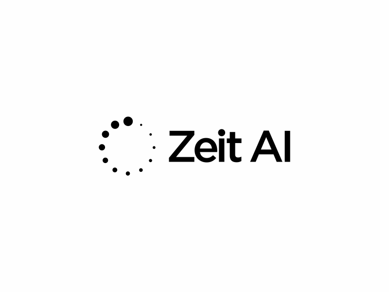 Zeit AI logo design by DiDdzin