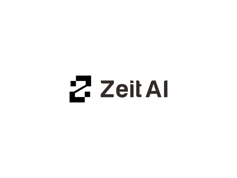 Zeit AI logo design by tania