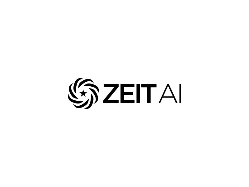 Zeit AI logo design by udinjamal