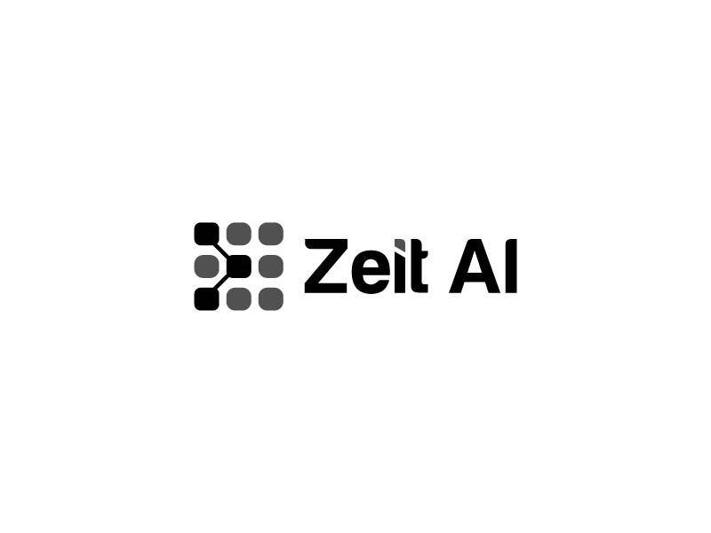 Zeit AI logo design by udinjamal