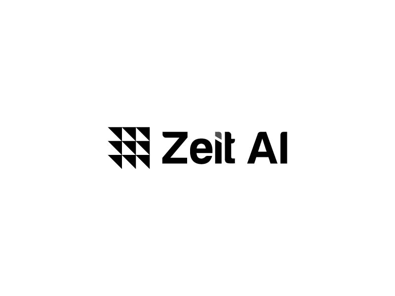 Zeit AI logo design by udinjamal