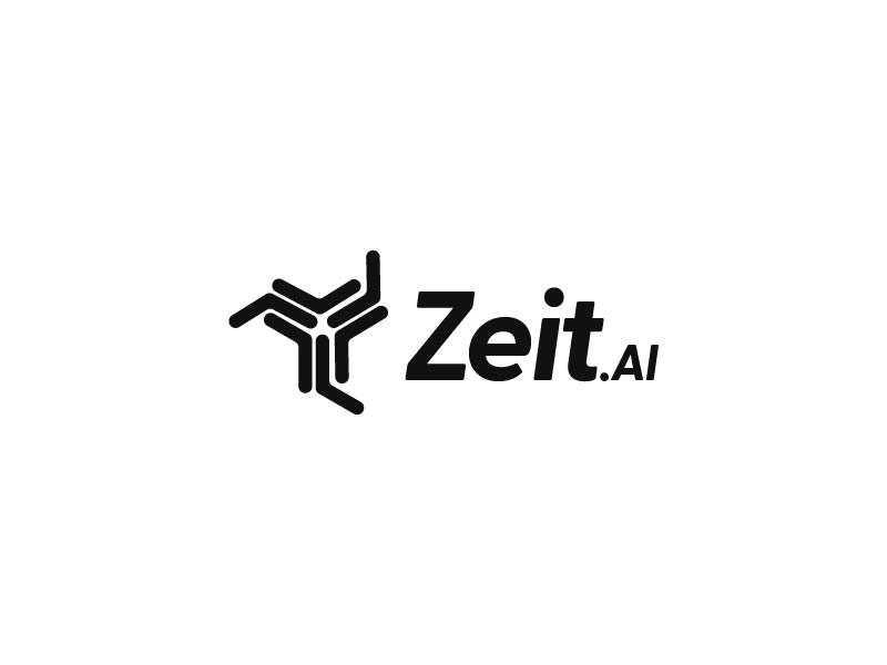 Zeit AI logo design by Astik K Singh