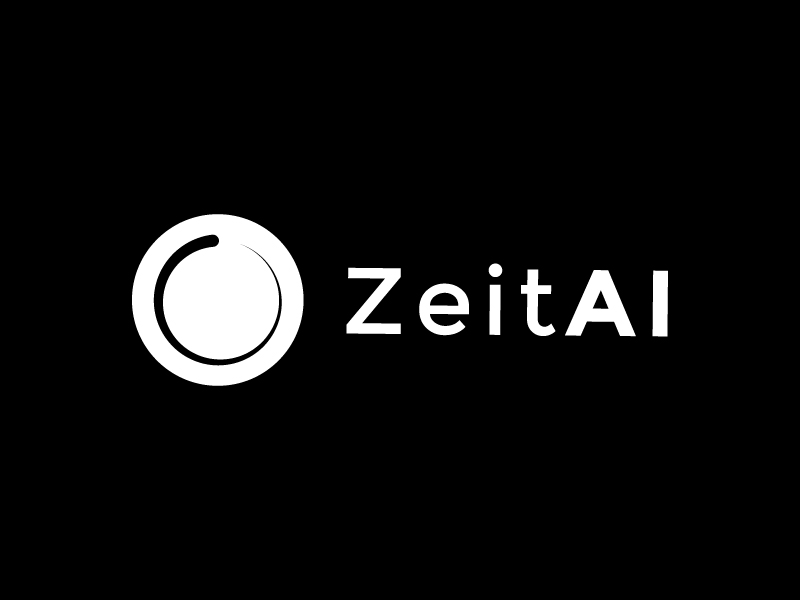 Zeit AI logo design by siti fajar