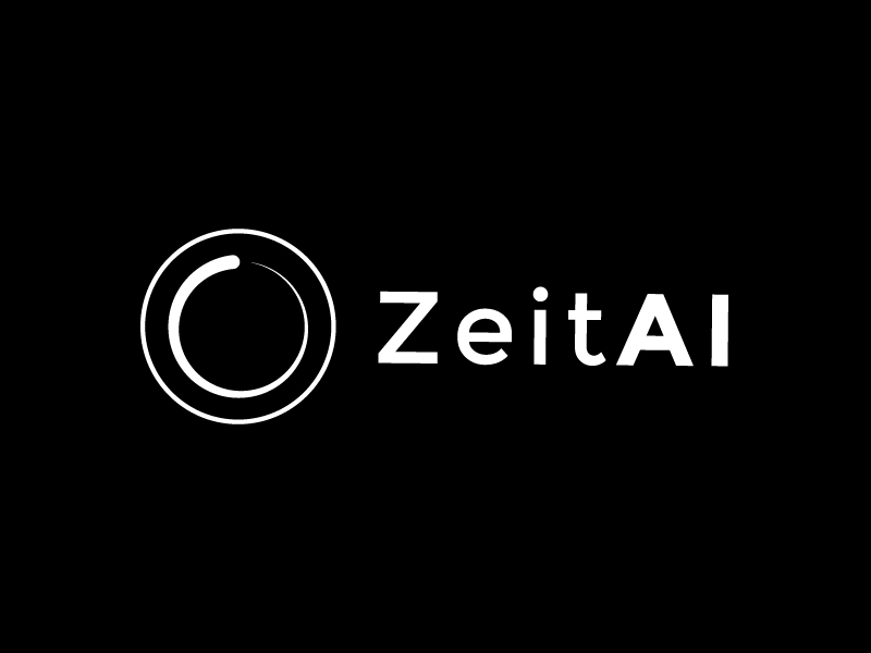 Zeit AI logo design by siti fajar