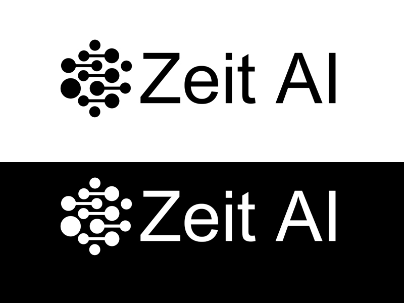 Zeit AI logo design by satyajit.S2010