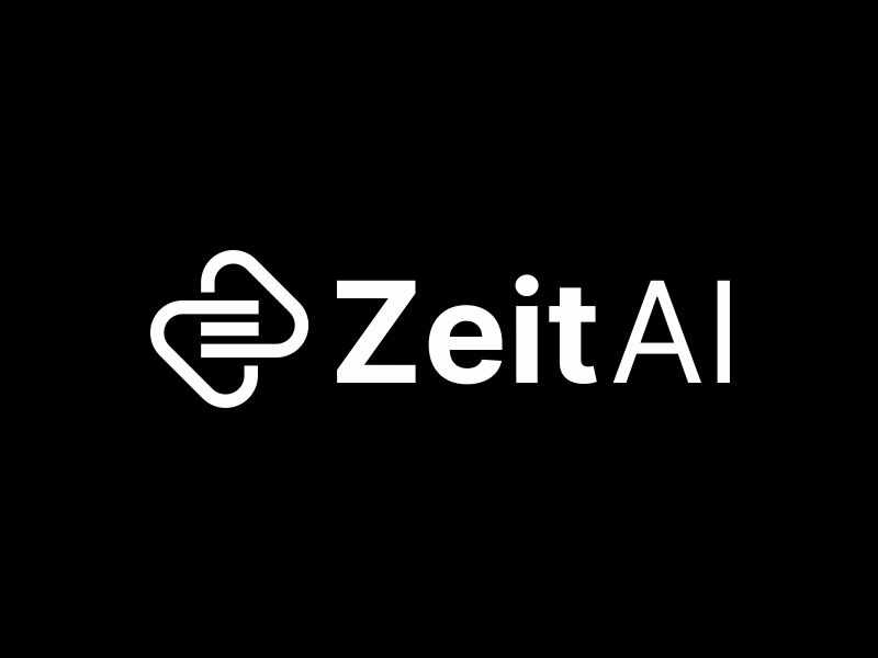 Zeit AI logo design by agus