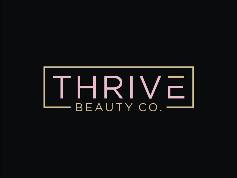 Thrive Beauty Co. logo design by johana