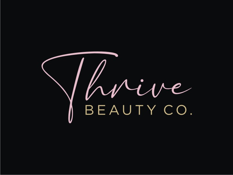 Thrive Beauty Co. logo design by johana