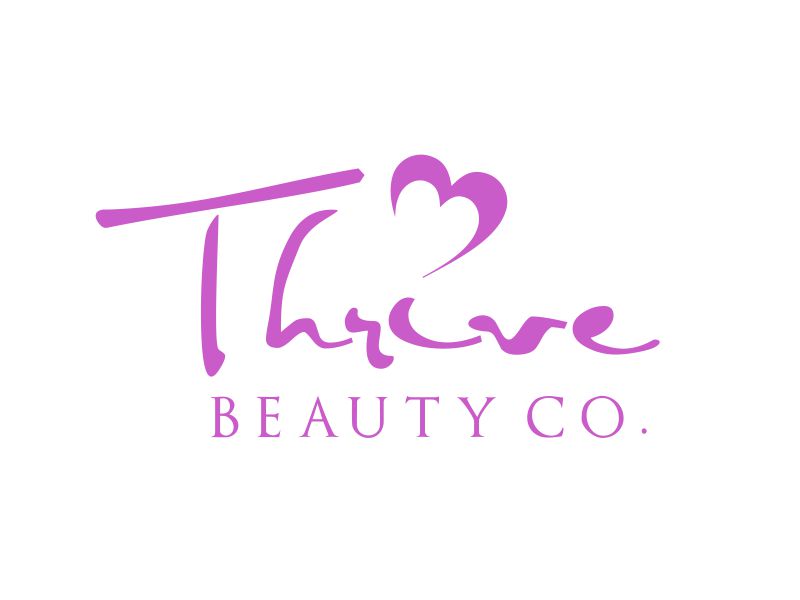 Thrive Beauty Co. logo design by serprimero