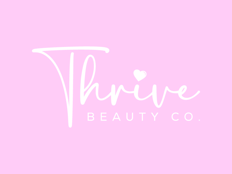 Thrive Beauty Co. logo design by BrainStorming