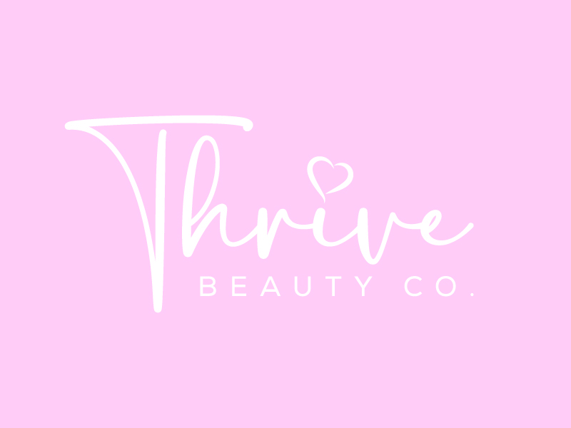 Thrive Beauty Co. logo design by BrainStorming