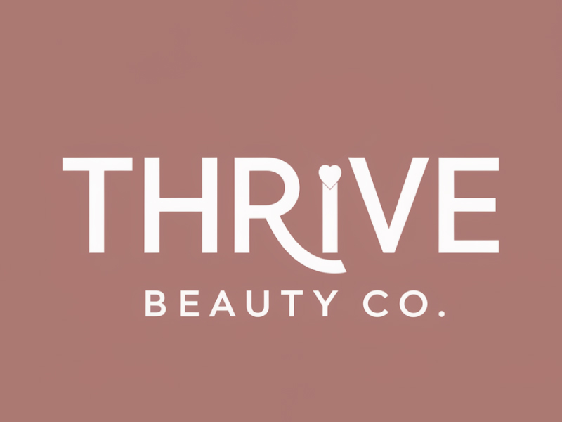 Thrive Beauty Co. logo design by Rahul Biswas