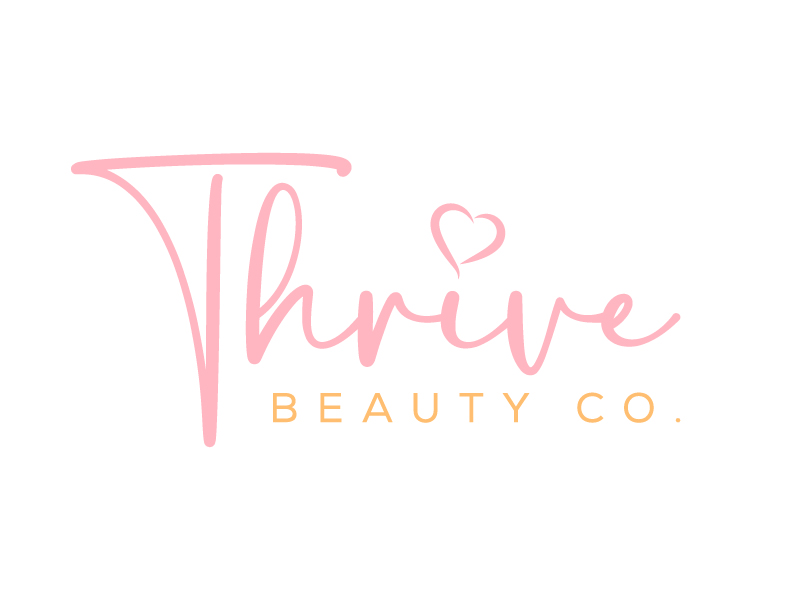 Thrive Beauty Co. logo design by BrainStorming