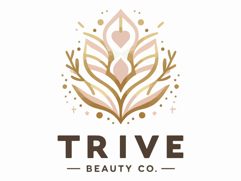 Thrive Beauty Co. logo design by Rahul Biswas