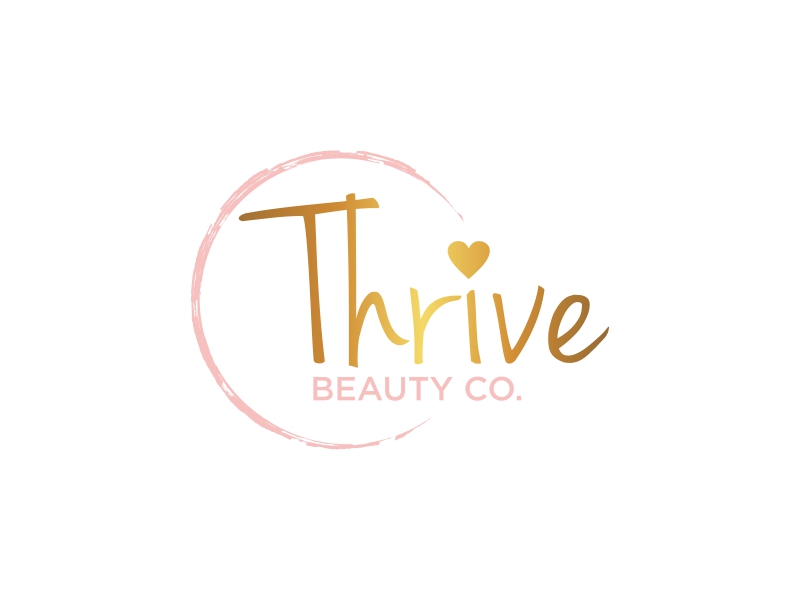 Thrive Beauty Co. logo design by qqdesigns