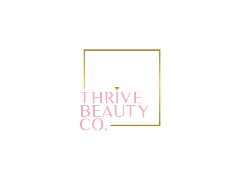 Thrive Beauty Co. logo design by jancok