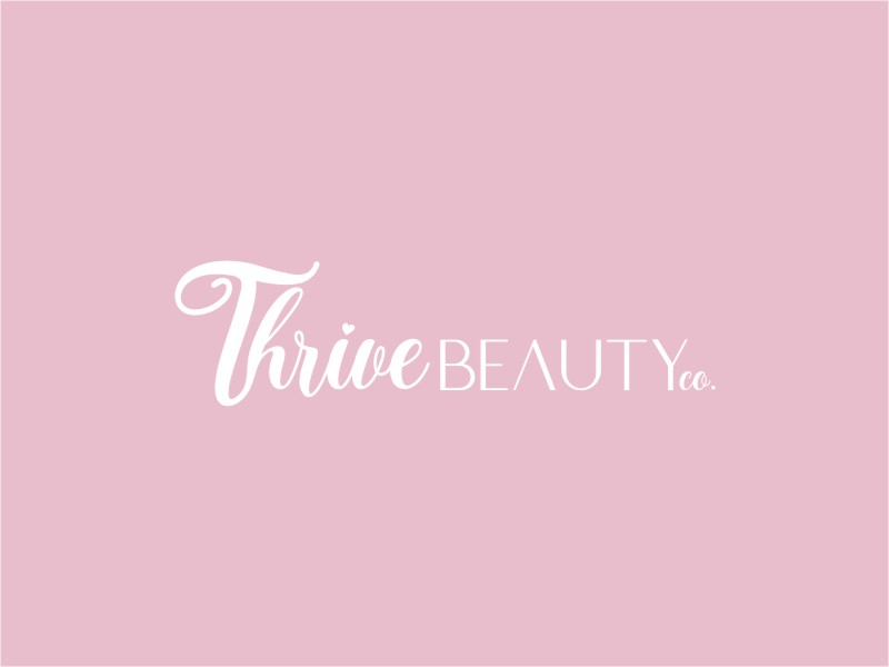 Thrive Beauty Co. logo design by Euto