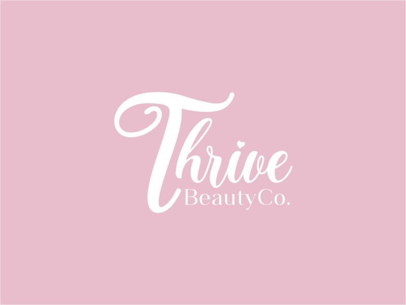 Thrive Beauty Co. logo design by Euto