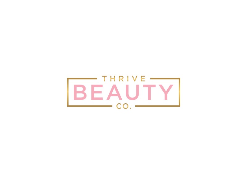 Thrive Beauty Co. logo design by jancok