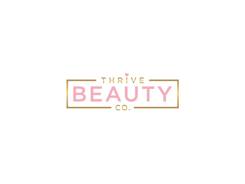 Thrive Beauty Co. logo design by jancok