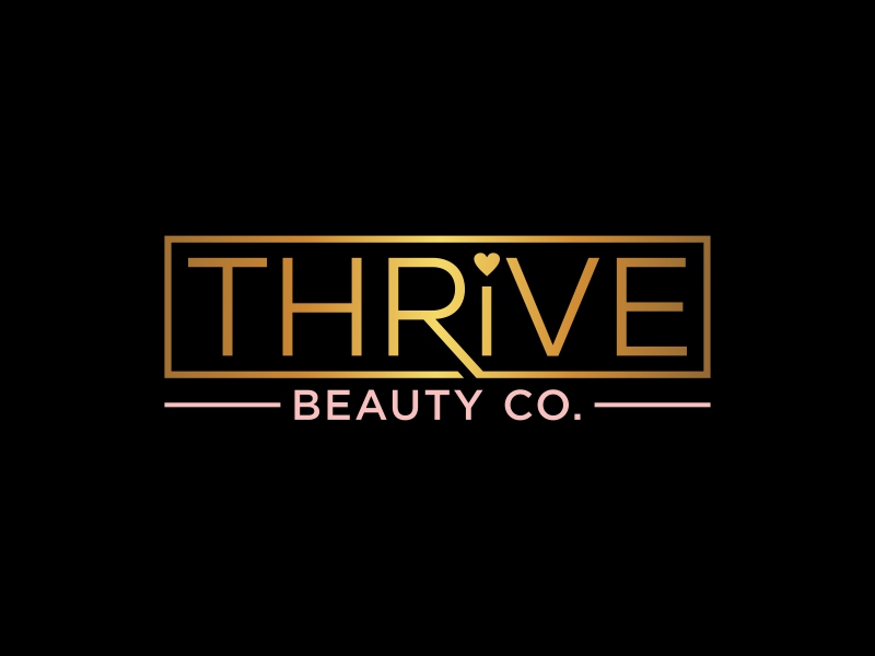 Thrive Beauty Co. logo design by qqdesigns