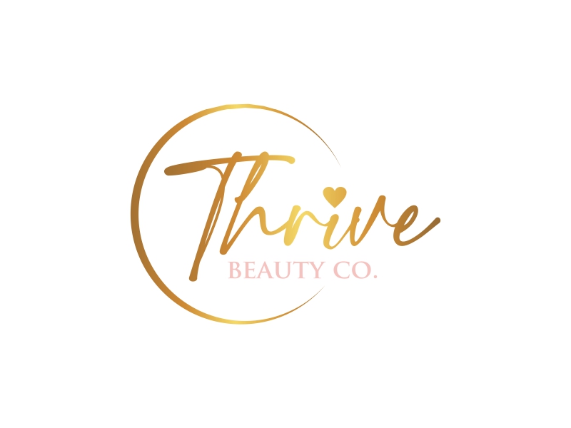 Thrive Beauty Co. logo design by qqdesigns