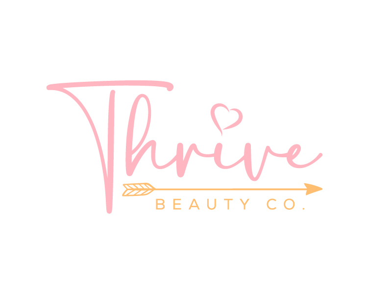 Thrive Beauty Co. logo design by BrainStorming