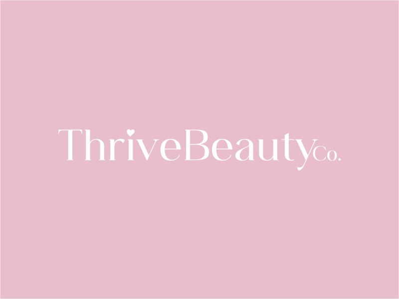 Thrive Beauty Co. logo design by Euto