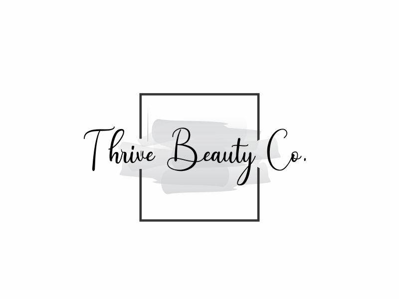 Thrive Beauty Co. logo design by Greenlight