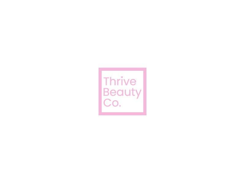 Thrive Beauty Co. logo design by Bambang_Bung