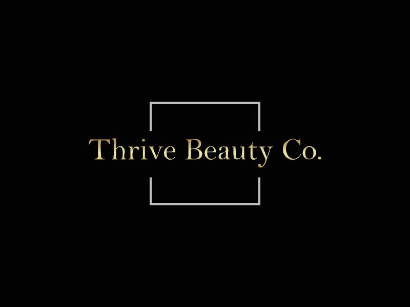 Thrive Beauty Co. logo design by Greenlight