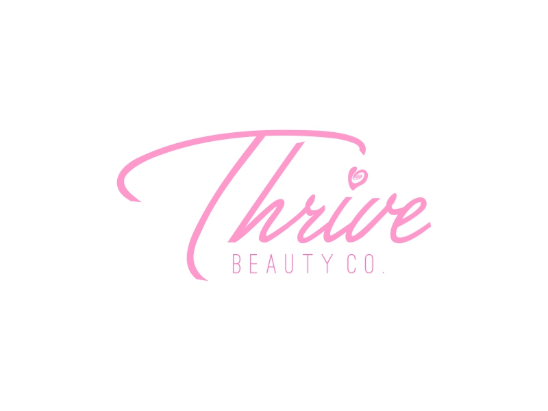 Thrive Beauty Co. logo design by dyah lestari