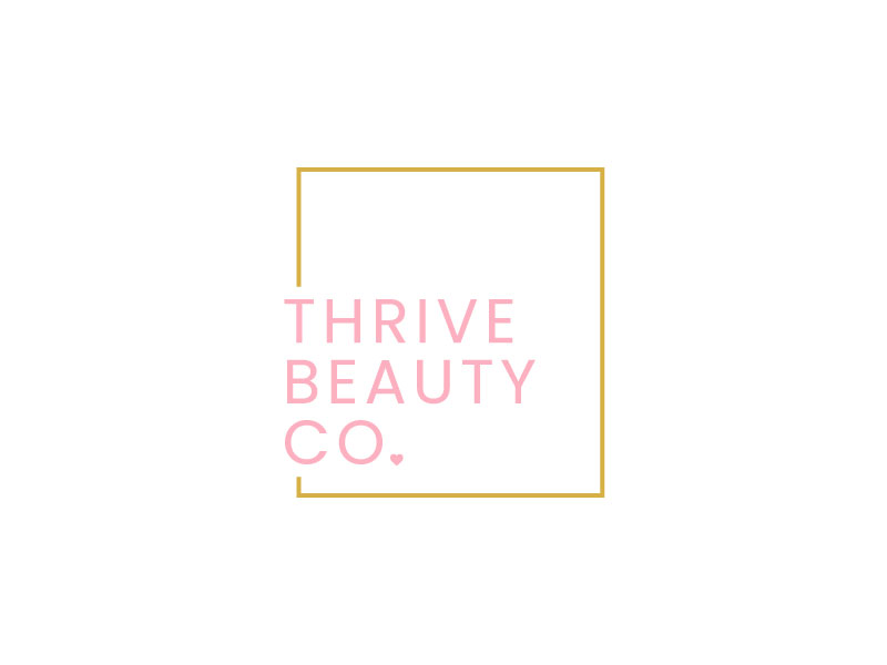 Thrive Beauty Co. logo design by aryamaity