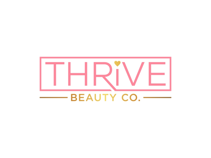 Thrive Beauty Co. logo design by qqdesigns