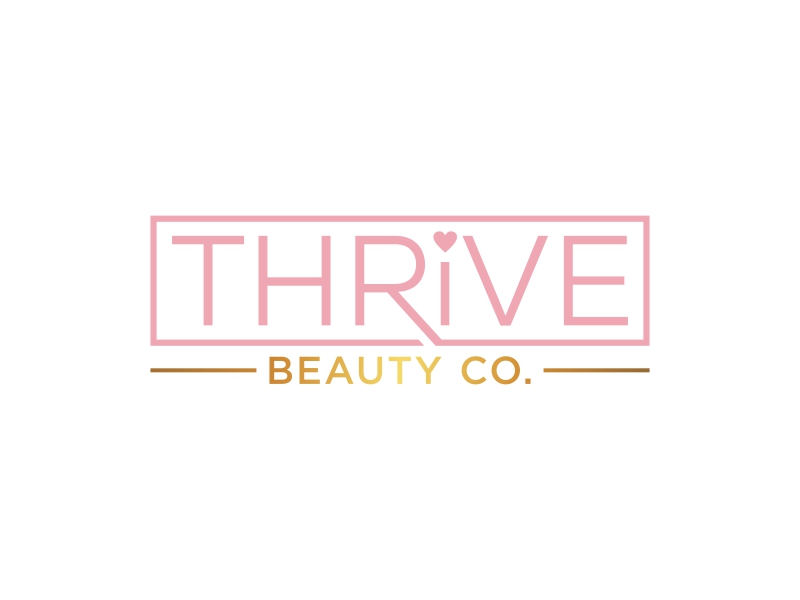 Thrive Beauty Co. logo design by qqdesigns