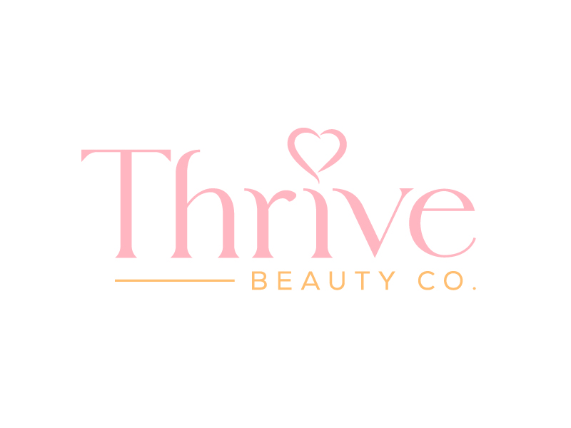 Thrive Beauty Co. logo design by BrainStorming