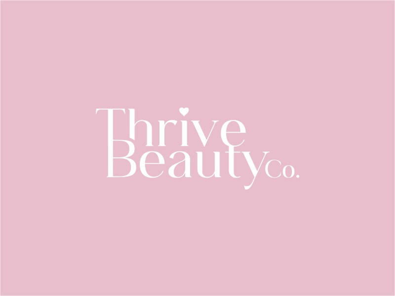 Thrive Beauty Co. logo design by Euto