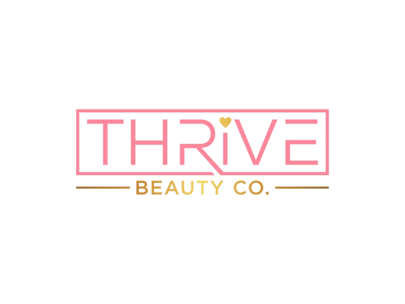 Thrive Beauty Co. logo design by qqdesigns