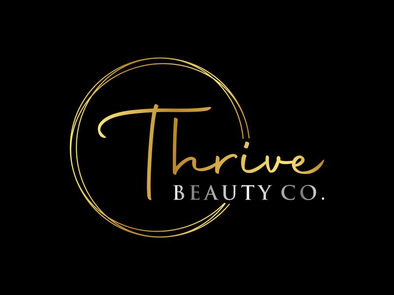 Thrive Beauty Co. logo design by Riyana