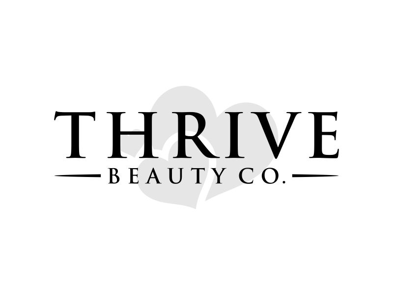 Thrive Beauty Co. logo design by Riyana