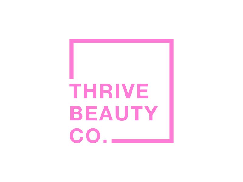 Thrive Beauty Co. logo design by Riyana