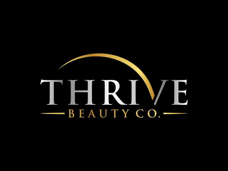 Thrive Beauty Co. logo design by Riyana