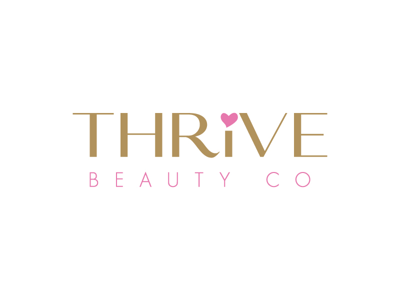 Thrive Beauty Co. logo design by siti fajar