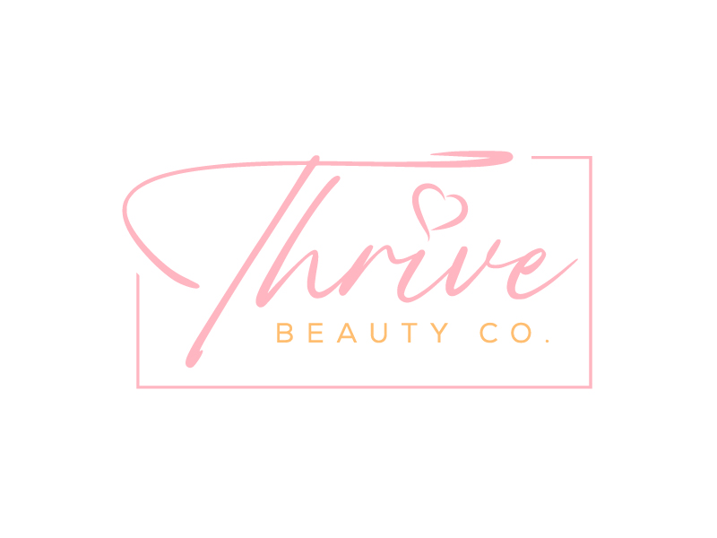 Thrive Beauty Co. logo design by BrainStorming