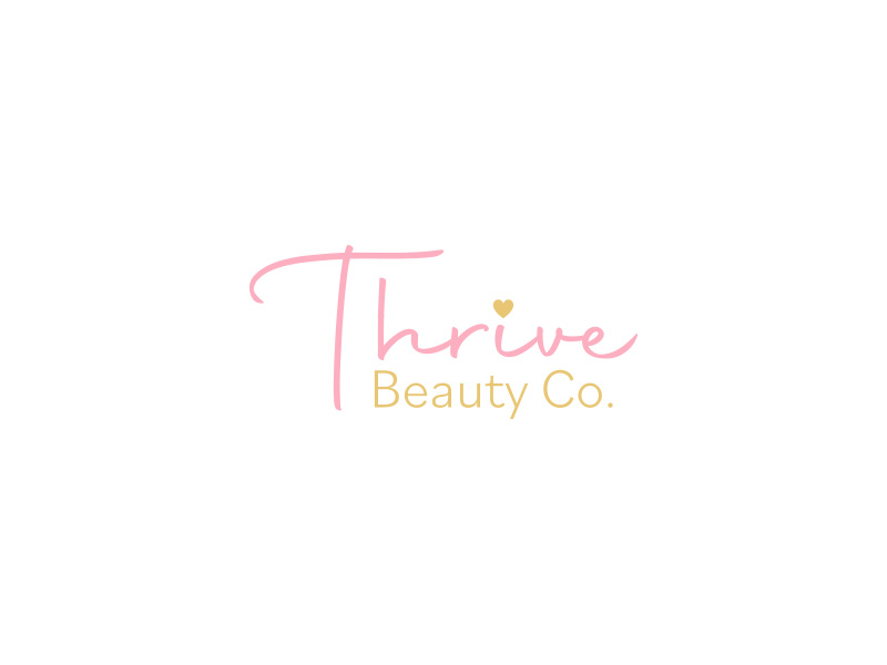 Thrive Beauty Co. logo design by keylogo