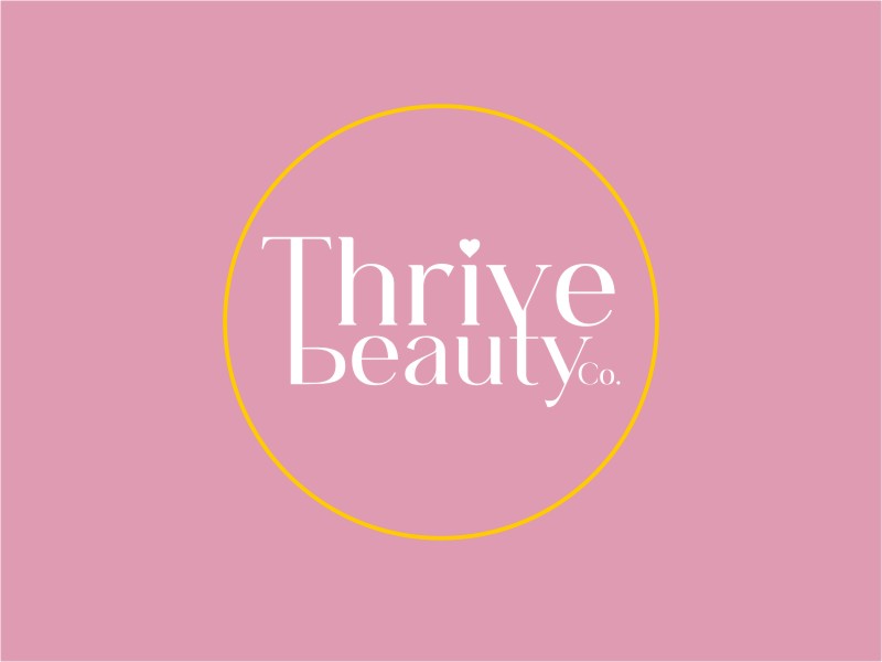 Thrive Beauty Co. logo design by Euto