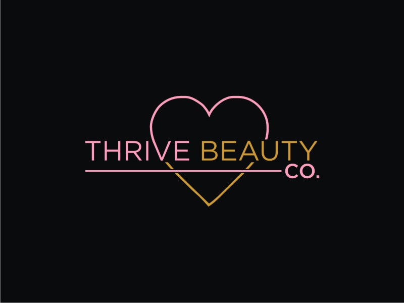 Thrive Beauty Co. logo design by Diancox