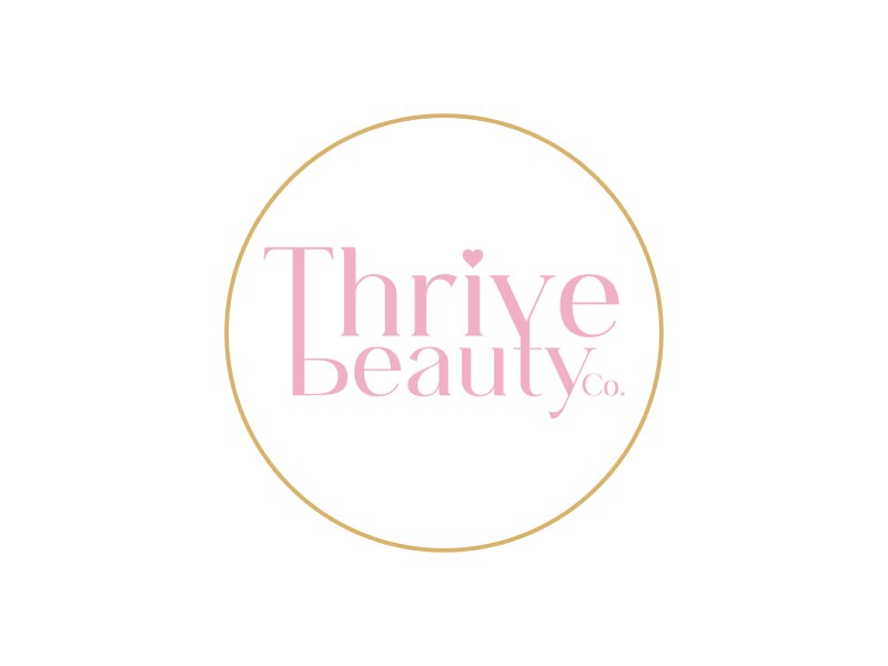 Thrive Beauty Co. logo design by Euto