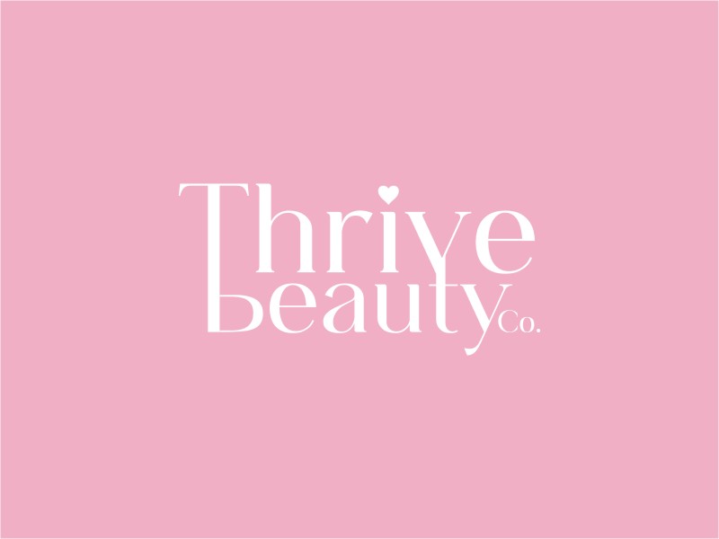 Thrive Beauty Co. logo design by Euto