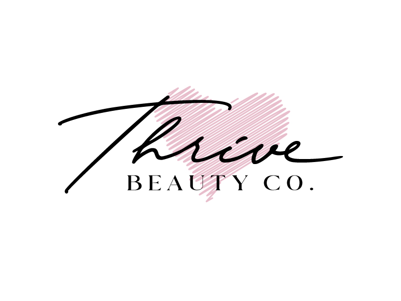 Thrive Beauty Co. logo design by yans